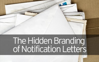 The Hidden Branding of Notification Letters